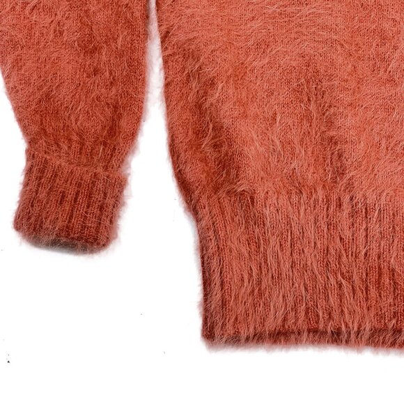 G. Label by Goop Oversize Angora Crew Sweater in Rose Size M - NWOT - Picture 5 of 9
